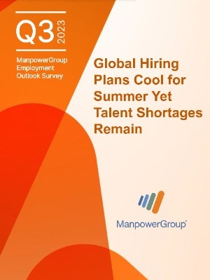 Q3 2023 ManpowerGroup Employment Outlook Survey Thumbnail Image