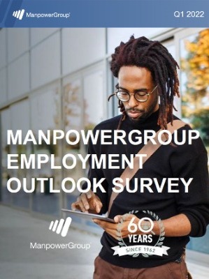 Q1 2022 ManpowerGroup Employment Outlook Survey Thumbnail Image